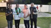 Kapolres Pelalawan Hadiri Silaturahmi dan Halal Bihalal Serta Pemberian Hadiah Pertandingan Sepak Bola Hari Pers Nasional