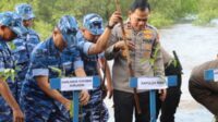Wakapolda Riau Hadiri Puncak Penanaman Mangrove Nasional di Pantai Salam Lestari