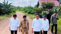 Presiden Jokowi Tinjau Kondisi Jalan di Provinsi Jambi