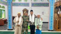 Kapolres Pelalawan dan Dandim O313/KPR Gelar Shubuh Harmoni Bersama Masyarakat Kuala Kampar
