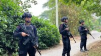 Kunjungan Kerja Wakil Presiden, Satbrimob Polda Banten Terjunkan Puluhan Personel Dalam Pengamanan