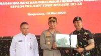 Kapolres Metro Tangerang Kota Hadiri Penyambutan Prajurit Yonif Mekanis 203/ Arya Kemuning Usai Penugasan di Papua