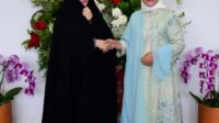Ibu Iriana Lakukan Jamuan Minum Teh dengan Ibu Negara Iran