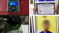 Polres Dumai Kembali Meringkus Dua Pelaku Penyalahgunaan Narkotika Jenis Sabu
