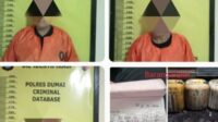 Tiga Pelaku Penadah Crude Palm Oil Diamankan Polsek Sungai Sembilan