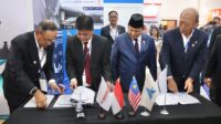 Menhan Prabowo Saksikan Penandatanganan MoU Kerja Sama Industri Pertahanan PTDI dan Malaysia