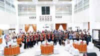 Kegiatan Halal’Bialal, Camat Ujung Pandang Bangun Sinergitas dengan LPM dan Pj RT-RW