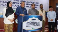 Di Lampung, Muzani Salurkan Bantuan Dua Unit Kendaraan ke NU Lampung