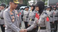 130 Siswa Sepolwan Latihan Kerja di Polres Metro Tangerang Kota, Ini Pesan Kapolres