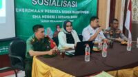 Danposmil 12 Serangbaru Hadiri Sosialisasi PPDB 2023