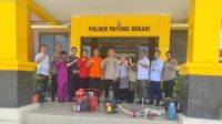 Tim Asistensi Karhutla 2023 Polda Riau Beserta Istansi Terkait Sambangi Mapolsek Payung Sekaki