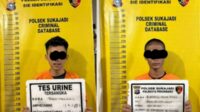 Polsek Sukajadi Amankan Dua Pencuri HP di Pos Jaga Kantor Pertamina Gas