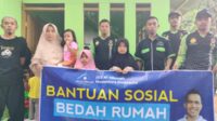 Ferdy Sembiring Tuntaskan Wakaf Pembangunan Bedah Rumah Tiga Anak Yatim Di Pasir Muncang
