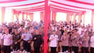 Guna Meningkatan Keamanan dan Pendekatan dengan Masyarakat, Polda Riau Launching Polisi RW Serentak Seluruh Jajaran