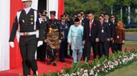 Kenakan Pakaian Adat Melayu, Wapres Ikuti Upacara Hari Lahir Pancasila Tahun 2023 di Lapangan Monas