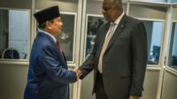 Prabowo dan Menhan AS Empat Mata Bahas Kerja Sama Pertahanan