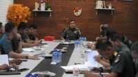 Tingkatkan Etos Kerja Satuan Dandim Berikan Pengarahan Kepada Perwira