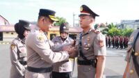 Bapak Kapolres Lhokseumawe Akbp Henky Ismanto SIK Pimpin Sertijab Dua Kasat dan Enam Kapolsek