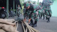 Hadapi Karhutla di Musim Kemarau, Kodim1003 Gelar Latihan Penanggulangan Karhutla