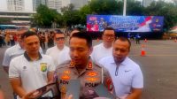 Polda Metro Memeriahkan HUT Bhayangkara ke-77 Lomba Peraturan Berbaris Kapolda Cup