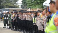 Pengamanan Pihak Kepolisian Polres Bogor Baik Berseragam Dinas dan Preman Dalam Konser Musik di Pakansari Antisipasi Adanya Percaloan Tiket Masuk