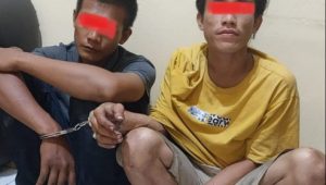 Kurang Dari 24 Jam, Pelaku Curat Diamankan Polsek Tualang