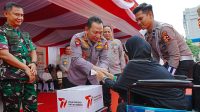 Gelar Baksos dalam Rangka Hari Bhayangkara ke-77, Kapolri Ingin Polri Selalu Bersama Masyarakat