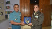 Danrem 071/Wijayakusuma Terima Kunjungan Danlanal Cilacap