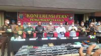 Di Medan, Polisi Musnahkan Narkoba Senilai Rp 150 Milyar