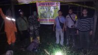Tak Pandang Waktu, Polres Pelalawan Padamkan Karhutla di Areal TNTN