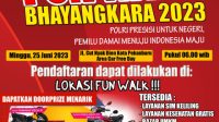 Meriahkan Hari Bhayangkara ke 77, Polda Riau Akan Gelar Fun Walk Dengan Hadiah Utama 4 Sepeda Motor