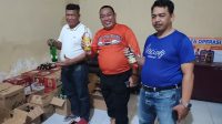 Gelar Razia, Polsek Tallo Amankan  Ratusan Botol Miras Impor Dan Lokal