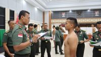 Kasdam XII/Tpr Pimpin Sidang Pantukhir Tingkat Panda Penerimaan Taruna Akmil TA 2023