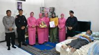 Anjangsana Kepada Purnawirawan Polri oleh Dansatbrimob Polda Kalbar