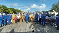 Wadir Polairud Polda Papua Barat Pimpin Apel Lonching Perpustakaan Terapung