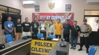 POLSEK CILEUNGSI TINDAK LANJUTI TERKAIT SALING LAPOR RIBUT DI WARUNG ANGKRINGAN BERAKHIR DAMAI