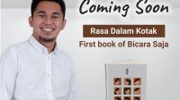 Peduli Sesama, Platform Sosial Improvement Bicara Saja Terbitkan Buku Pertamanya Berjudul “RASA DALAM KOTAK”