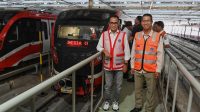 Menhub dan Pj Gubernur DKI Lakukan Inspeksi Jelang Operasional LRT Jabodebek