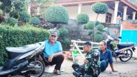 Segelas Kopi Temani Babinsa Jalin Komunikasi Sosial Bersama Warga