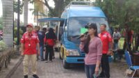 Semarakkan Giat CFD Penyuluhan Hukum Keliling, Jajaran Pegawai Rutan Palangka Raya Promosikan Produk Unggulan Narapidana