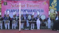 SALUT! WARGA BINAAN LAPAS PEREMPUAN PEKANBARU JUARA UMUM LOMBA PEKANBARU DRUM MARCHING CHAMPIONSHIP