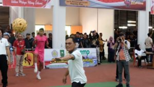 Brigjen Rahmadi Buka Secara Resmi Turnamen Sepak Takraw Kapolda Riau Cup 2023