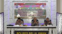 Tim Puslitbang Polri Lakukan Penelitian di Polres Pelalawan Tentang Evaluasi Mutu Alat Komunikasi Polri dan Penggelarannya