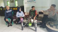 Sinergitas Kapolsek Bersama Danramil Wilayah Jasinga Menyampaikan Pencegahan Terkait TPPO