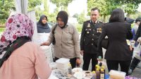 Tepat Di Momen Hari Bhayangkara  Ke 77 Tahun 2023 Polres Bogor Gelar Bazar Murah UMKM  Dan Berbagi Kepada Anggota  Dan Masyarakat Yang Datang