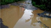 Warga Desa Sukasirna Terancam Dengan Jalan Yang Rusak Berat, Nyaris Seperti Sungai Kering