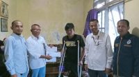 Salurkan Bantuan Untuk Korban Laka Rel Kereta, DPP KAMPUD Apresiasi PT. Bukit Asam Tbk Unit Pelabuhan Tarahan