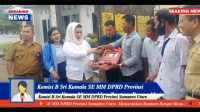 Komisi B Sri Kumala SE.MM , Telah Berbuat Untuk Rakyat , Jangan Lupa 2024 DPR RI.bukti kerja Serahkan Bantuan Mesin Kapal Kepada Kelompok Nelayan