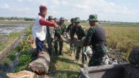 Kerjaan Talud Jalan, Pra TMMD Sengkuyung Tahap II Kodim 0726/Sukoharjo sudah capai 5%