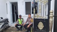 Ciptakan Sinergi Bhabinkamtibmas Desa Sukamaju Kecamatan Megamendung Dialogis Bersama Linmas